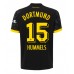 Cheap Borussia Dortmund Mats Hummels #15 Away Football Shirt 2023-24 Short Sleeve